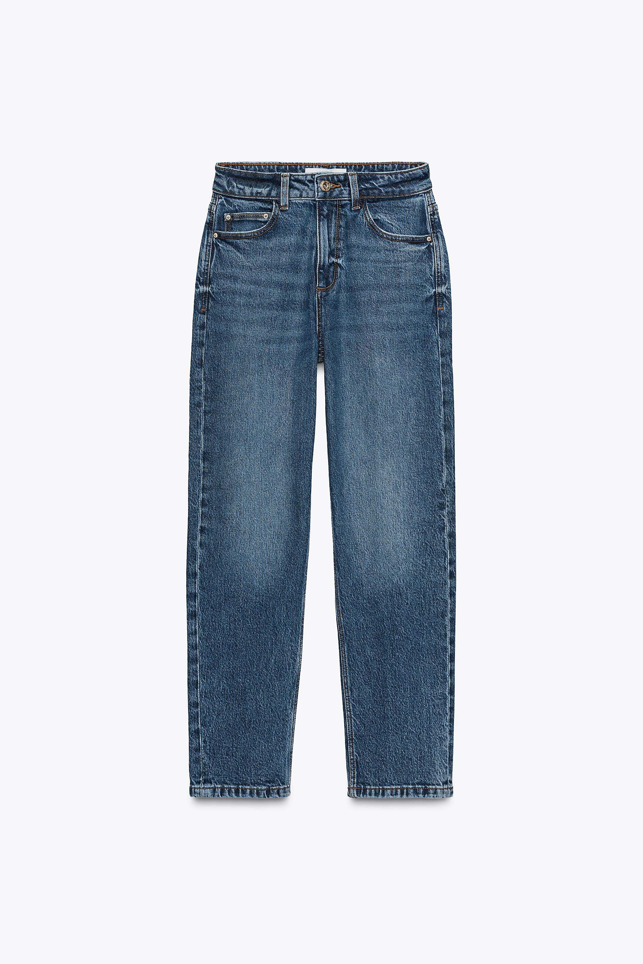 Z.01 HIGH WAIST COMFORT MOM FIT JEANS | Zara Canada
