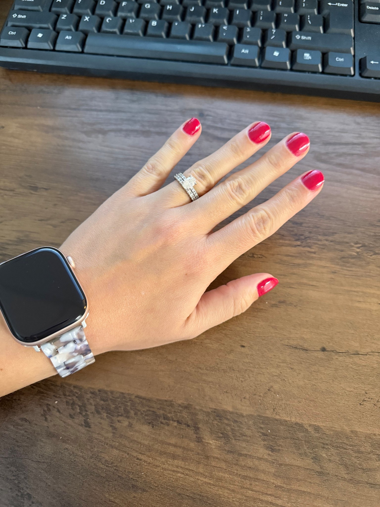 Color of the week! It kinda reminds me of a Cajun pink almost?!
@Dazzle Dry 

Nail color | nail polish | long-lasting nails | manicure | pedicure | red nails | pink nails #LTKFindsUnder50

#LTKselfcare #LTKBeauty