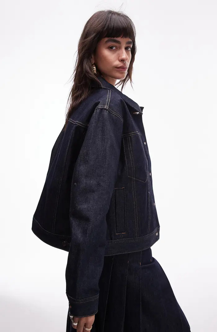 Boxy Denim Trucker Jacket | Nordstrom