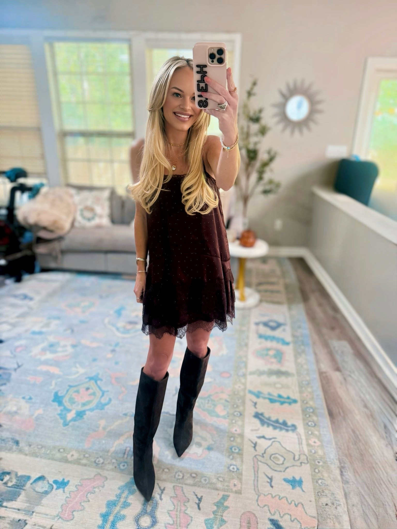 Suede brown boots on sale!! 
Fall dresses, satin dress, slip dress

#LTKSaleAlert #LTKSeasonal #LTKootd