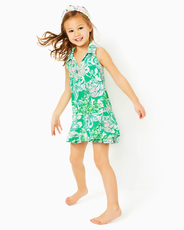 UPF 50+ Girls Mini Dania Dress | Lilly Pulitzer | Lilly Pulitzer