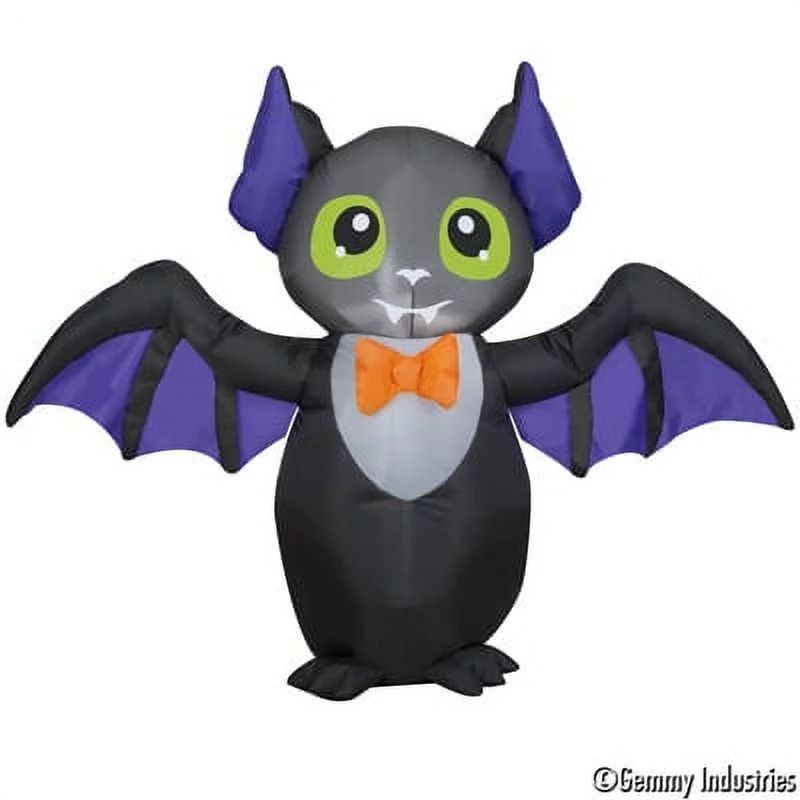 Halloween Mr. Bat Airblown Inflatable, 48 in, by Way To Celebrate | Walmart (US)