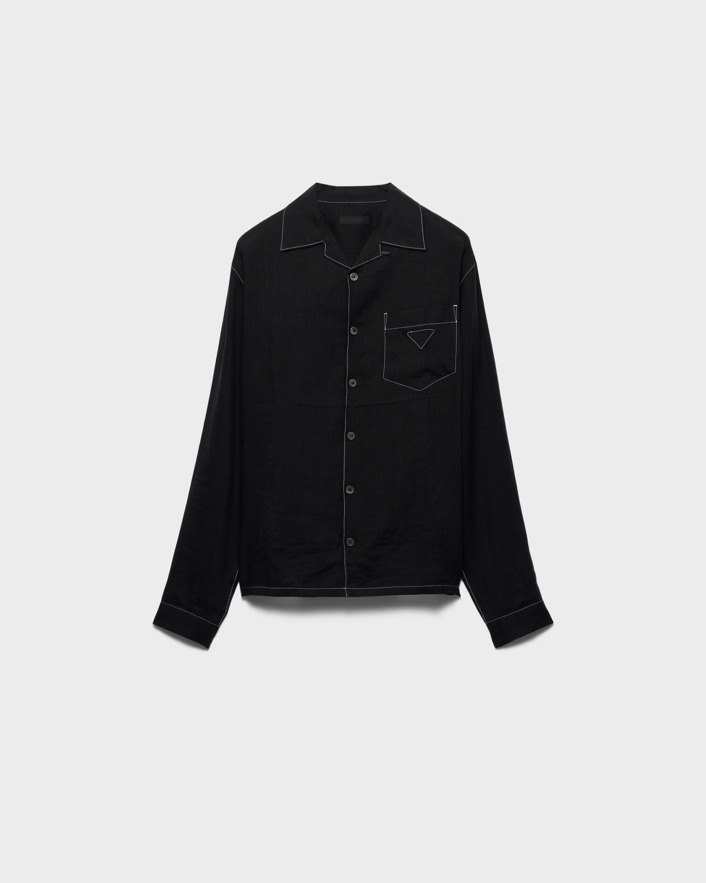 Linen shirt | Prada US