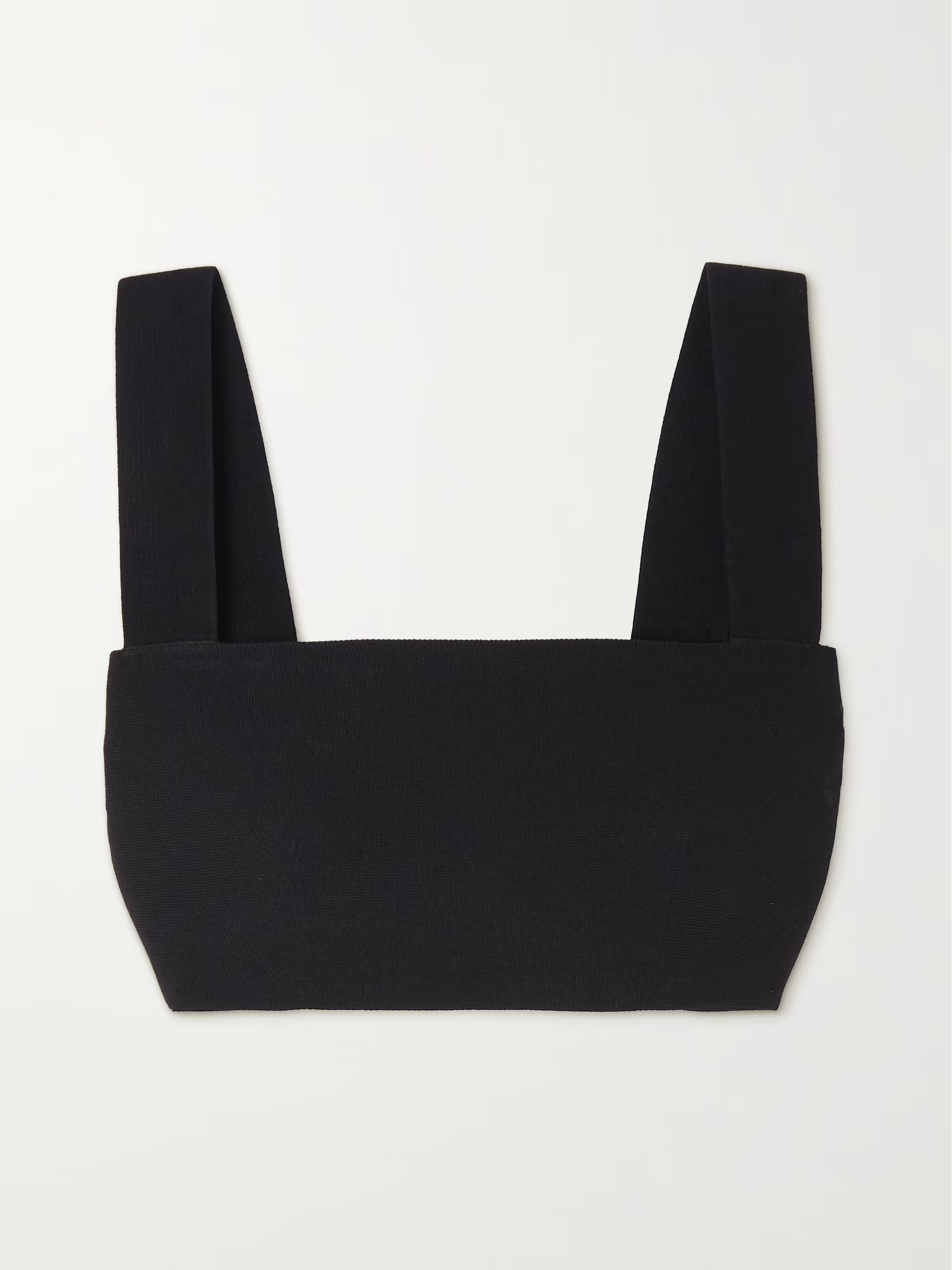 VB Body cropped stretch-knit top | NET-A-PORTER (UK & EU)