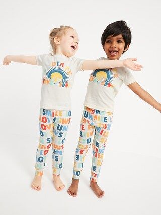 Unisex Matching Print Pajamas for Toddler | Old Navy (CA)