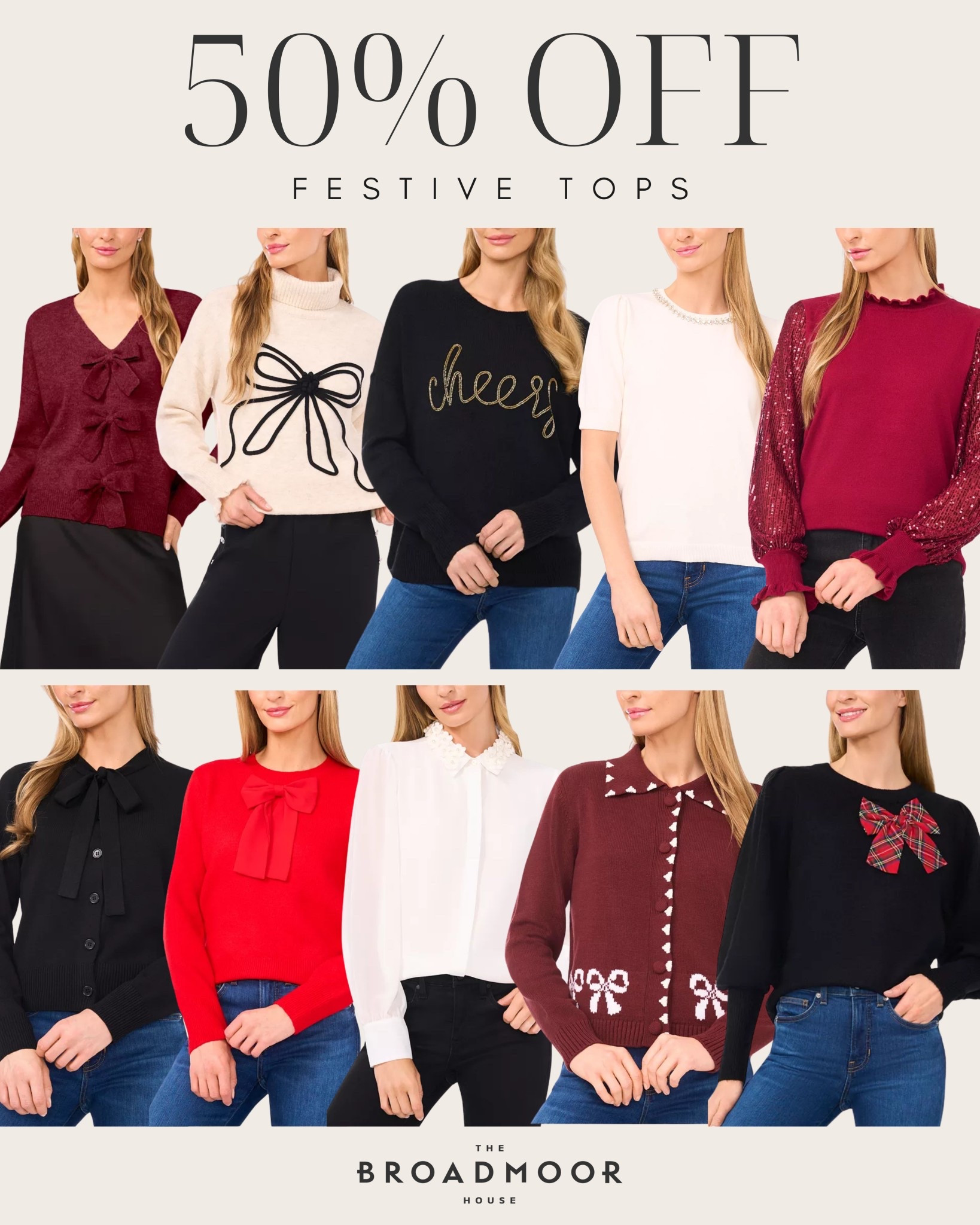 Cutest festive holiday sweaters on crazy good deal!!!

#LTKHoliday #LTKSeasonal #LTKSaleAlert