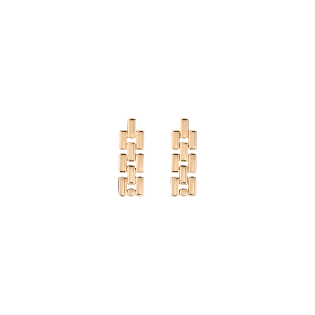 Panther Chain Link Earrings | AUrate New York