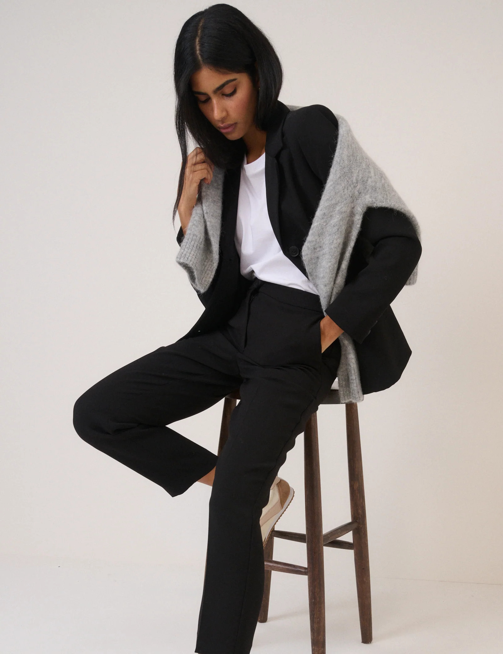 Black Cigarette Trousers | Nobody's Child