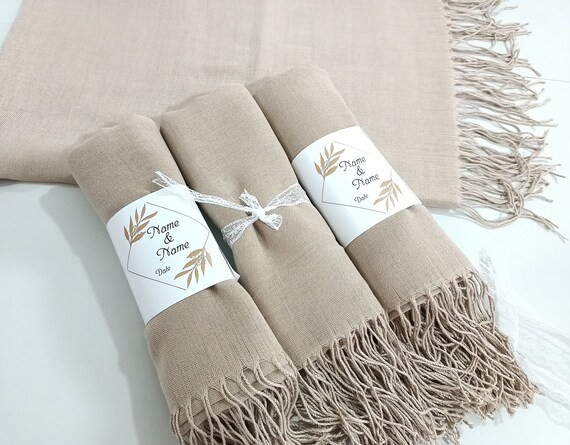 Personalized Pashmina Scarf Bridesmaid Shawl Pashminas in - Etsy | Etsy (US)