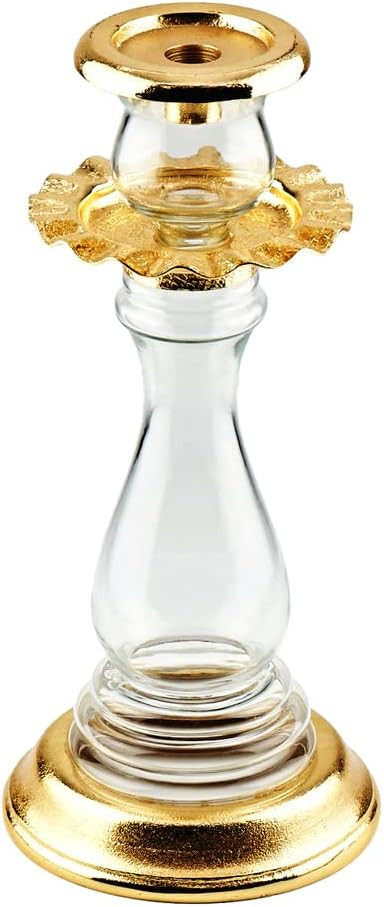 Godinger Gold Ripple Candle Holder 14 inches | Amazon (US)