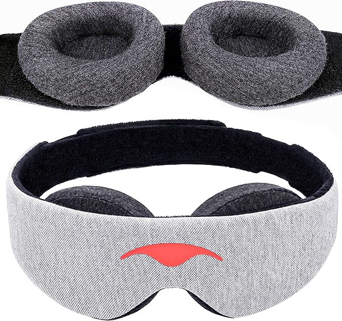Manta Sleep Mask - 100% Light Blocking Eye Mask, Zero Eye Pressure, Comfortable & Adjustable Slee... | Amazon (US)