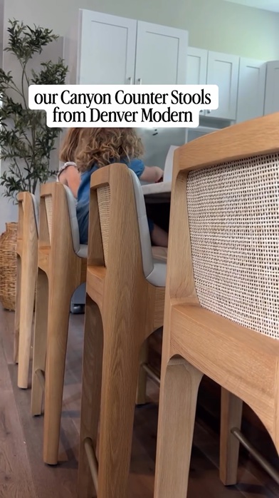 We added the Canyon counter stools from Denver Modern￼ to our kitchen counter, and it instantly became the heart of our home.

The quality is unreal — solid white oak, soft pearl leather, and craftsmanship you can feel in every detail. A piece that’s both beautiful and built for everyday life.

Now somehow every moment starts right here. If you’re thinking about elevating your space, these are worth it.

#DenverModern #KitchenDesign #HomeInspo #CounterStools #InteriorDetails