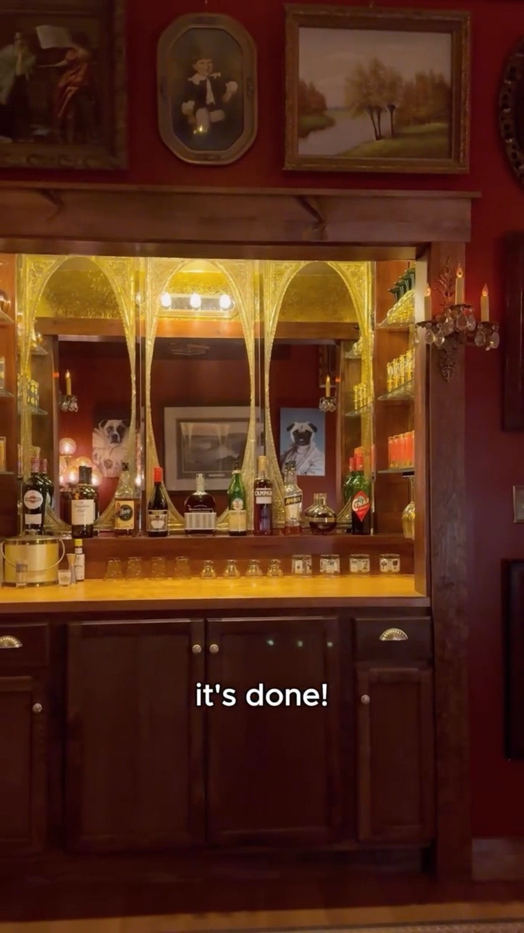 Closet -> Bar Transformation! Who needs a coat closet when you can have your own personal home bar in your foyer?! Follow along for more videos of us remodeling my family’s house from 1959 #vintage #retro #homerenovation #diy #interiordesign

DIY bar, diy home renovation 

#LTKHome #LTKMens #LTKFindsUnder100