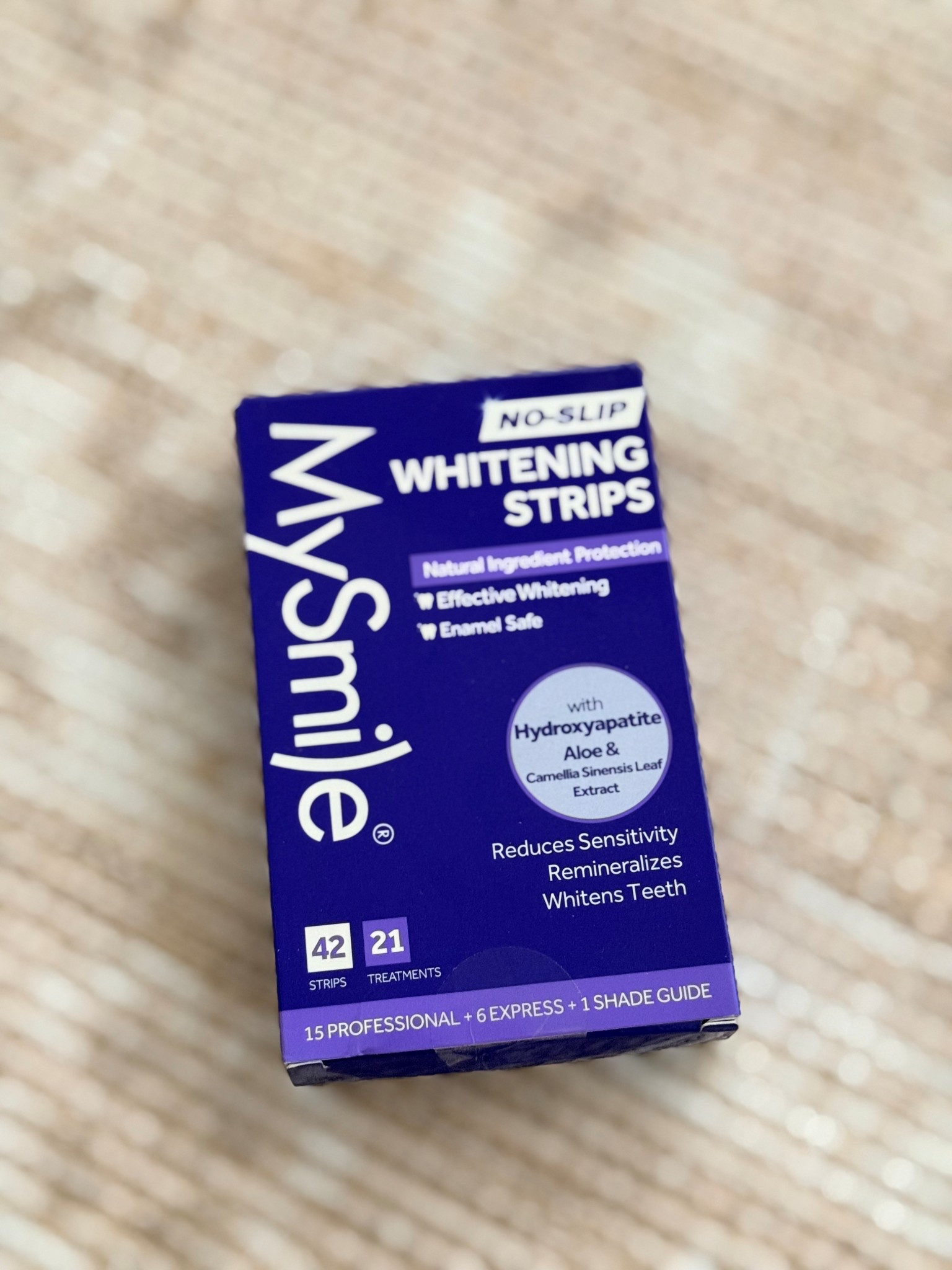 Say hello to a brighter, more confident smile with MySmile Teeth Whitening Strips-your easy, at-home solution for a professional-level whitening experience! Get a brighter, whiter smile in just 7 days with MySmile Teeth Whitening Strips. Made with dentist-recommended hydrogen peroxide, these enamel-safe strips lift tough stains from coffee, tea, wine, and more-without sensitivity.
Infused with aloe vera, green tea, and hydroxyapatite, they soothe gums and strengthen enamel while whitening. It’s non-slip, residue-free design stays put for mess-free use anytime, anywhere. 

#ad
#mysmileteethwhitening #smilegoals #oralcare

#LTKFamily #LTKHome #LTKStyleTip