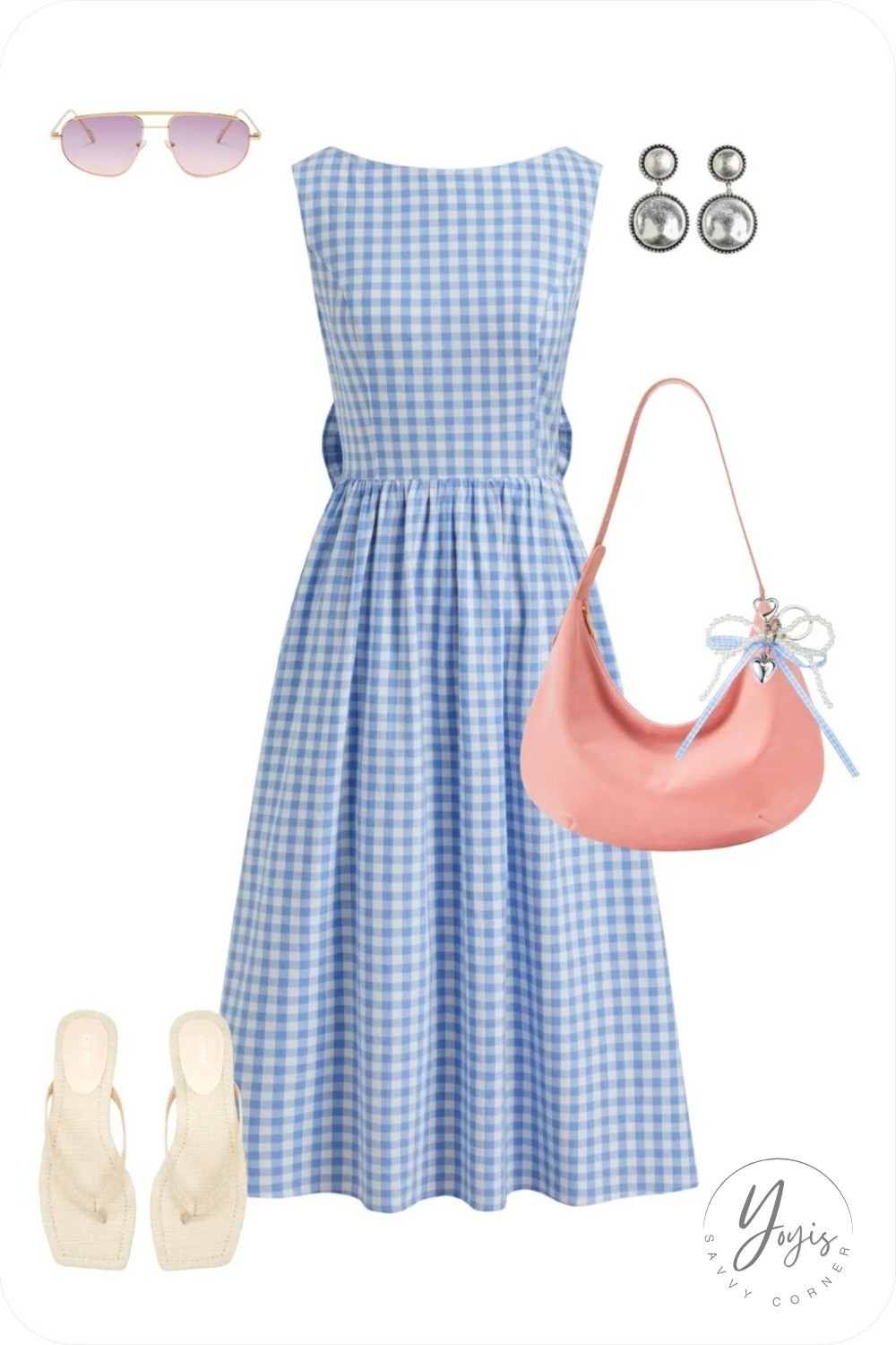 Step out in style with this dress and sandals. Perfect for summer days.

#LTKSpringSale #LTKselfcare #LTKSaleAlert