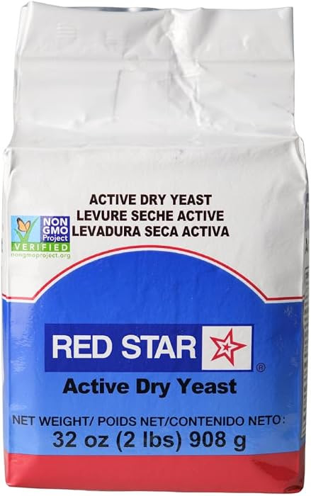 Red Star Active Dry Yeast, Value Size 1 Pack (2 Pound Ea) | Amazon (US)