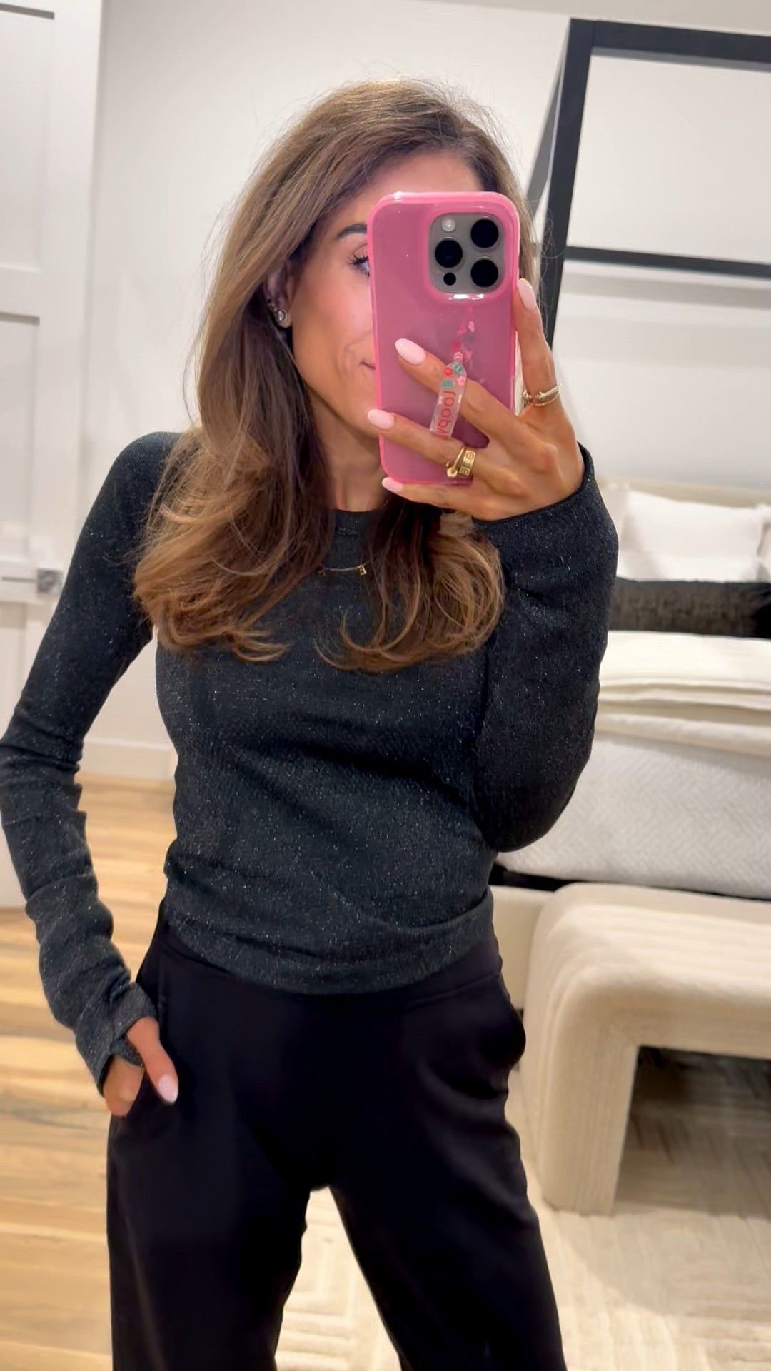 Must have lululemon new arrivals: sparkly Swiftly long sleeve size 4 and align joggers are back wearing size 0 

#LTKGiftGuide #LTKFindsUnder100 #LTKFindsUnder50