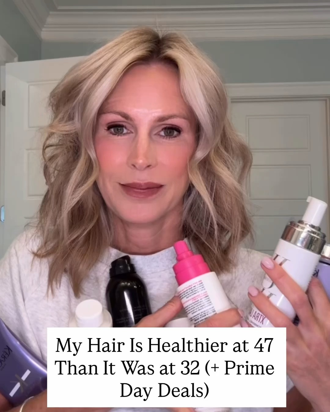 Almost every product that I use in my hair is on sale during Prime Day!!  These are tried and true!!  Blonde hair, gray hair  must have shampoo and conditioner

#LTKBeauty #LTKselfcare #LTKmomlife