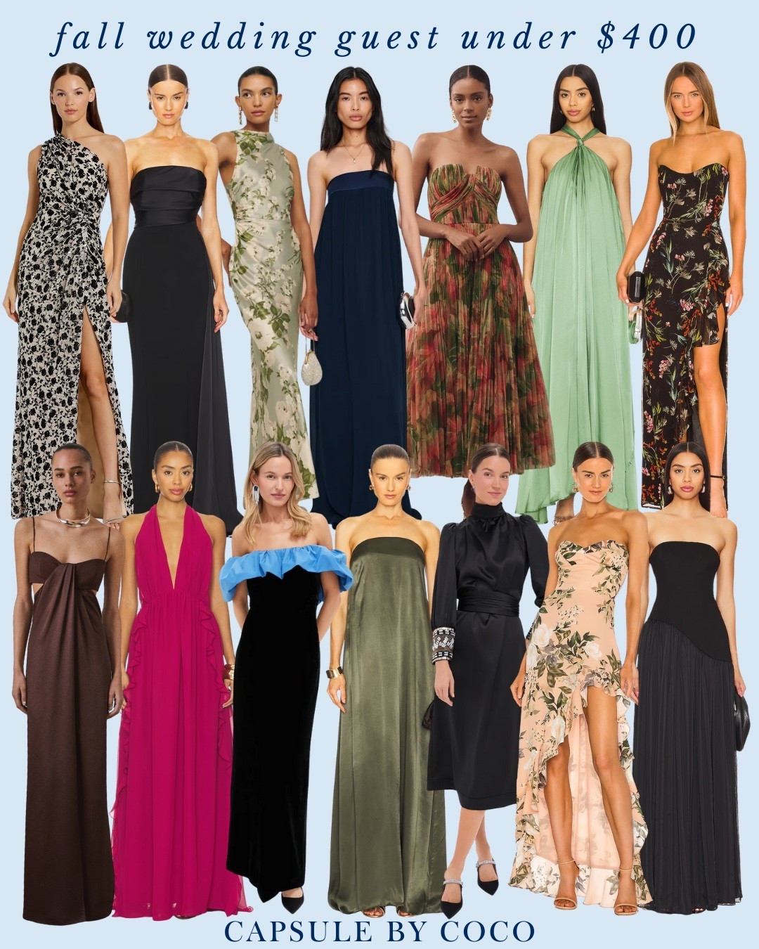 FALL WEDDING GUEST DRESSES UNDER $400 🍂

Fall wedding guest dress, fall wedding guest dresses, wedding guest dress, wedding guest dresses, formal dresses, formal dress, fall formal, fall formal dresses, fall formal dress, gown, fall gown, fall gowns, formal gown, fall formal gown, wedding guest, rehearsal dinner, bridesmaid dress, cocktail dress, cocktail attire, fall ready, fall fashion, fall wardrobe, wedding guest dress under $400, fall wedding guest dress under $400, wedding guest dresses under $400, fall wedding guest dresses under $400, floral gown, floral wedding guest dress, floral wedding guest dresses, CapsuleByCoCo, Capsule By CoCo

#LTKWedding #LTKSeasonal #LTKParties