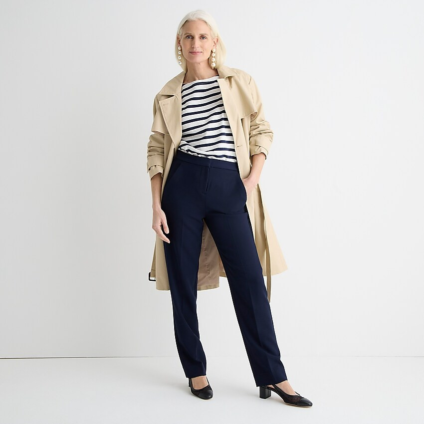 Kate straight-leg pant in four-season stretch | J. Crew US
