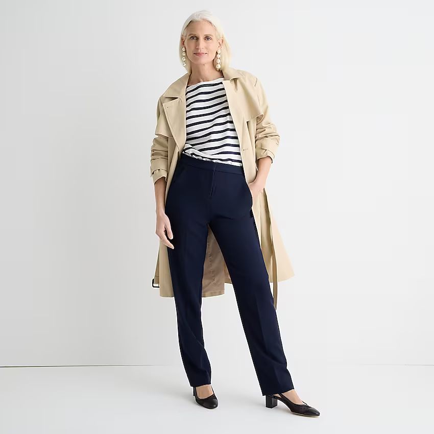 Kate straight-leg pant in four-season stretch | J.Crew US