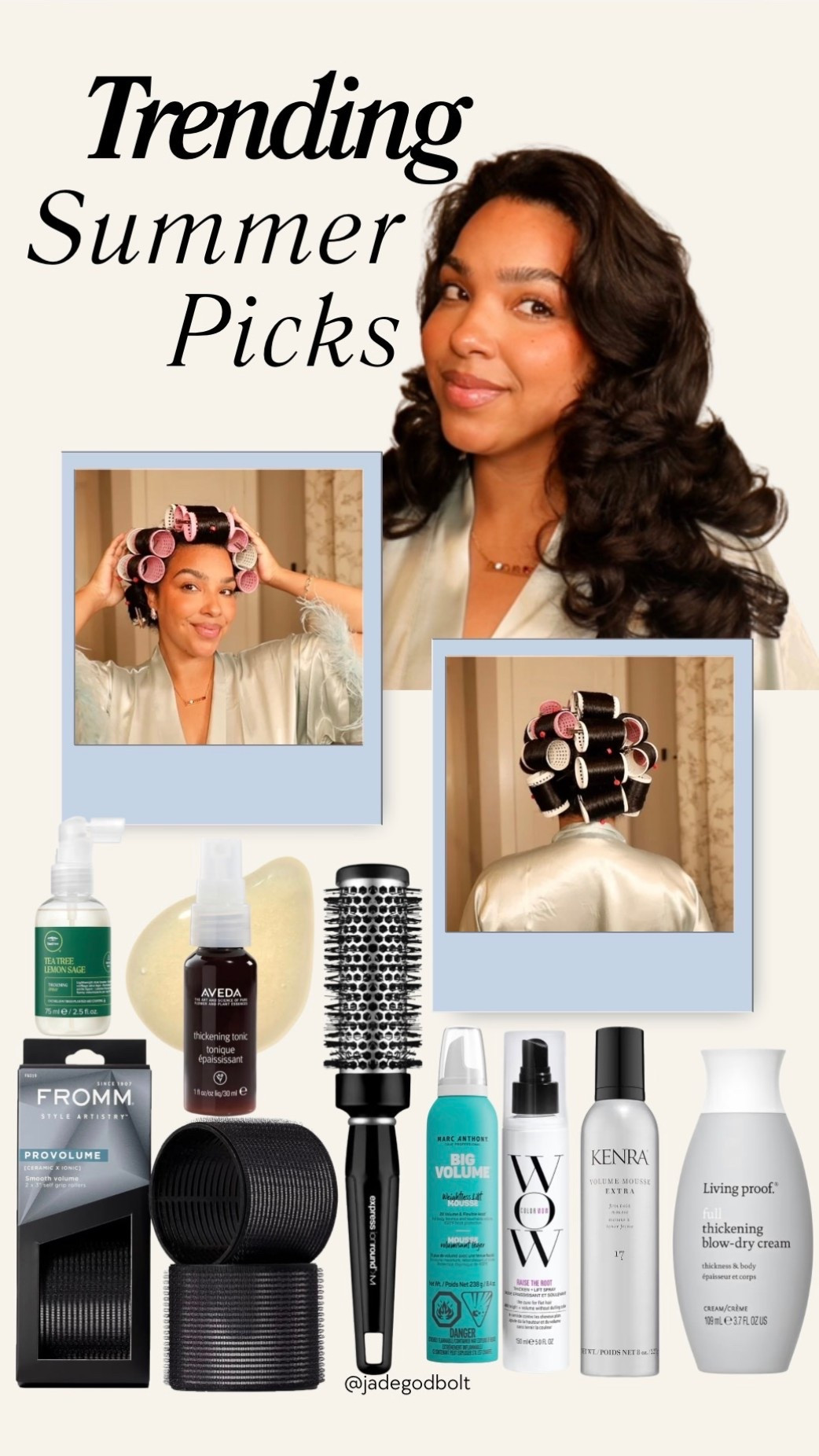 Trending summer picks from Amazon! 

Hair curlers, round brush, volume, thick hair, hair styling

#LTKselfcare #LTKBeauty #LTKSaleAlert