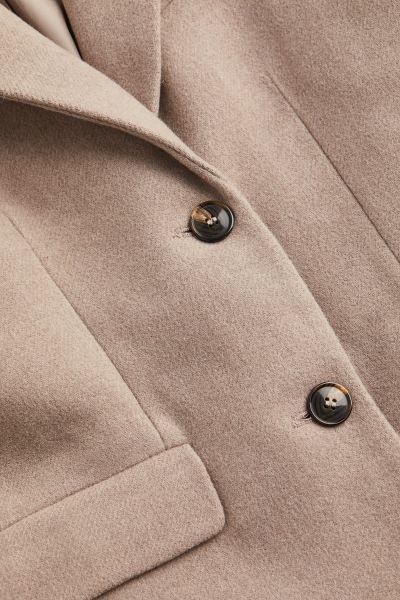 Single-breasted coat | H&M (UK, MY, IN, SG, PH, TW, HK)