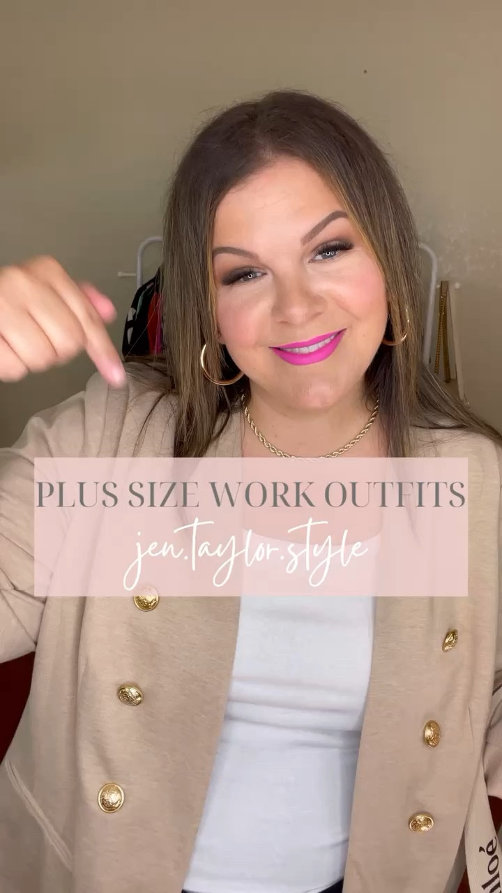 Plus Size Office Outfits 