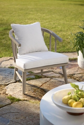 Terrace Teak Lounge Chair | Anthropologie (US)
