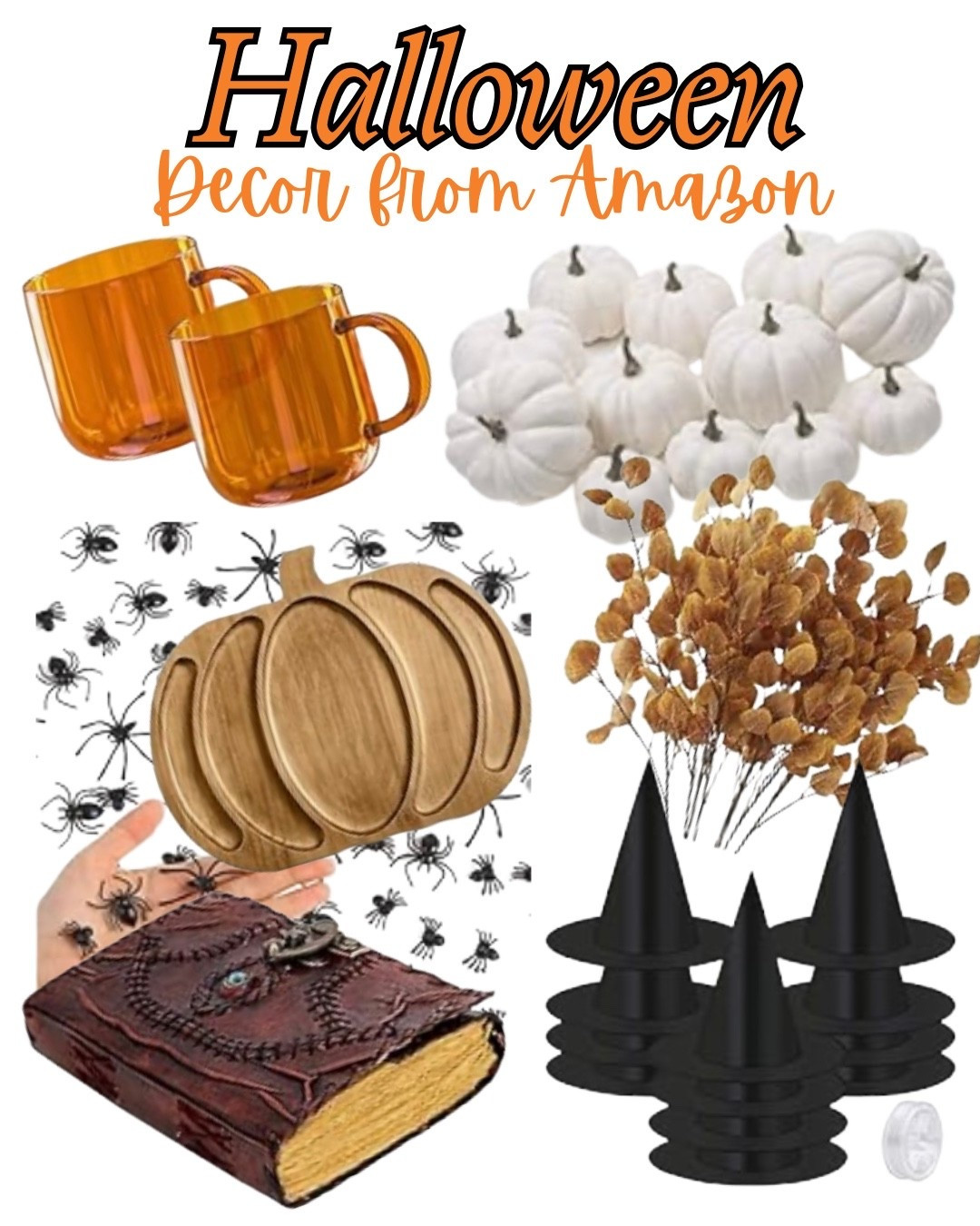 Halloween and Fall Decor! All from Amazon!

Fall Decor
Halloween 
Boo
Home decor
Interior design
Cozy season
Pumpkins
White pumpkins
Witch hats
Hocus Pocus
Fall style

#LTKHome #LTKSeasonal #LTKFallSale