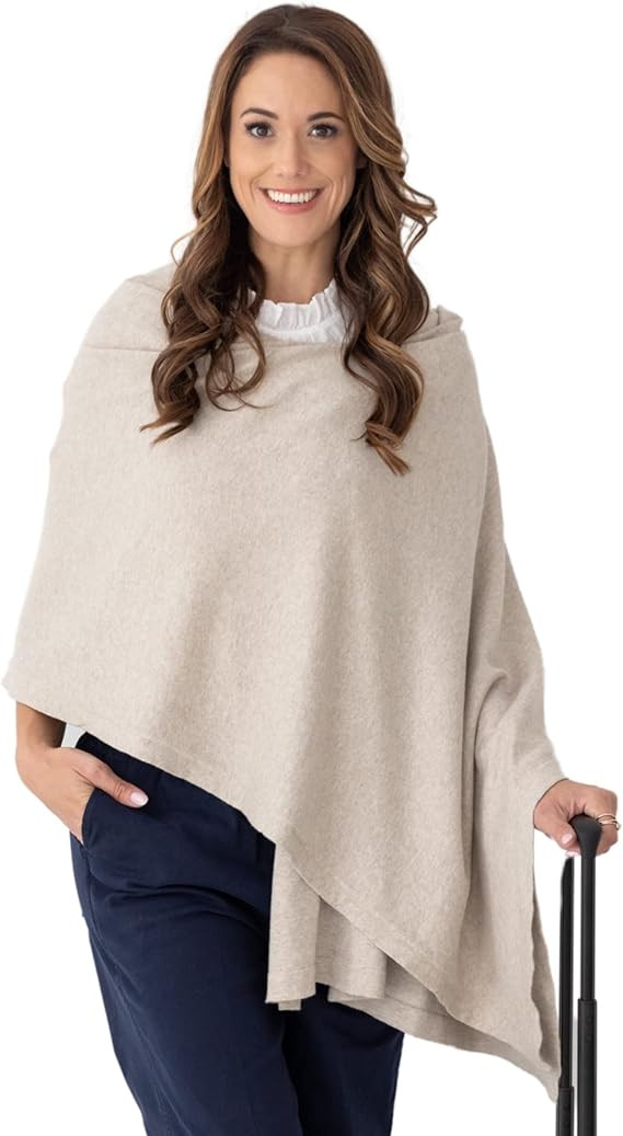 zestt Dreamsoft Travel Scarf, Wrap and Shawl for Women, Organic Cotton | Amazon (US)