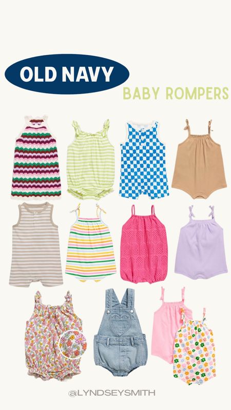 Keep your babies cool
this summer with the most adorable Old Navy rompers 🫶🏼☀️

#LTKspring #LTKbaby #LTKsummer