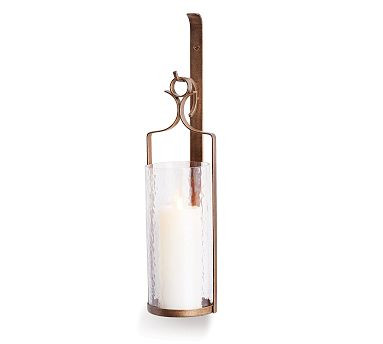 Marika Hammered Glass Sconce | Pottery Barn (US)
