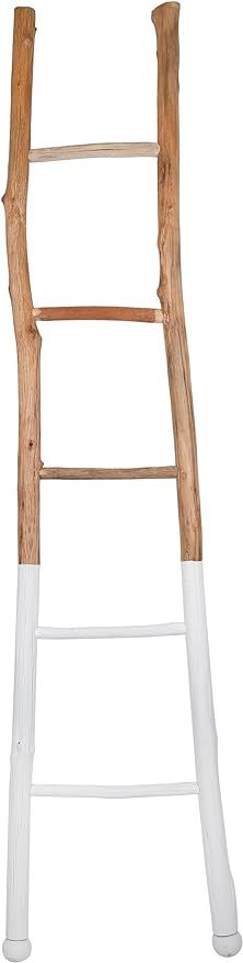 White Dipped Decorative Ladder | Amazon (US)
