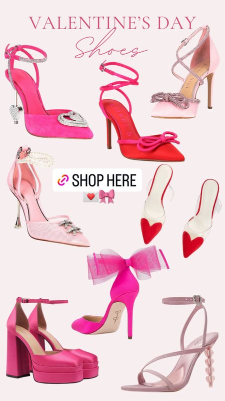 Valentine’s Day Heels! 💌🎀


Pink Heels, Red Heels, Pink Pumps, Heart Heels, Bow Heels, Bows Hot Pink Heels, Valentine’s Outfit

#LTKshoecrush #LTKfindsunder100 #LTKSeasonal