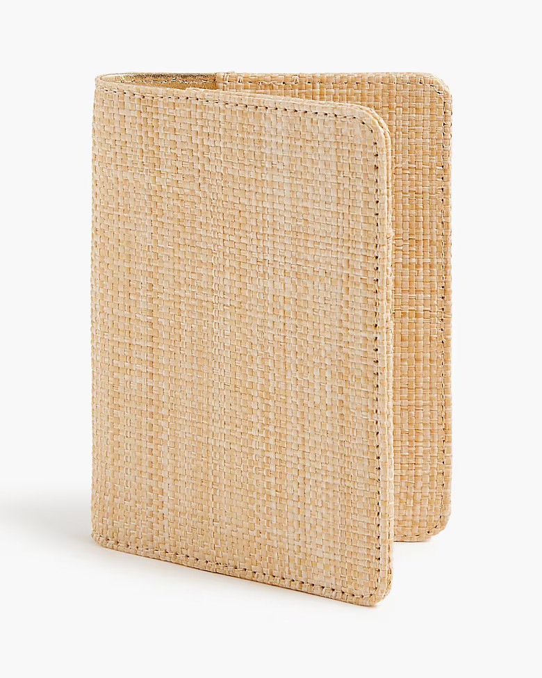 Woven passport case | J.Crew Factory