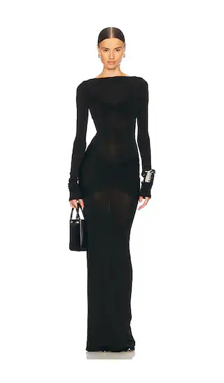 Josephine Dress in Black | Revolve Clothing (Global)