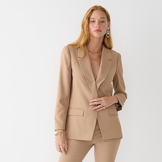 Willa blazer in Italian city wool | J.Crew US