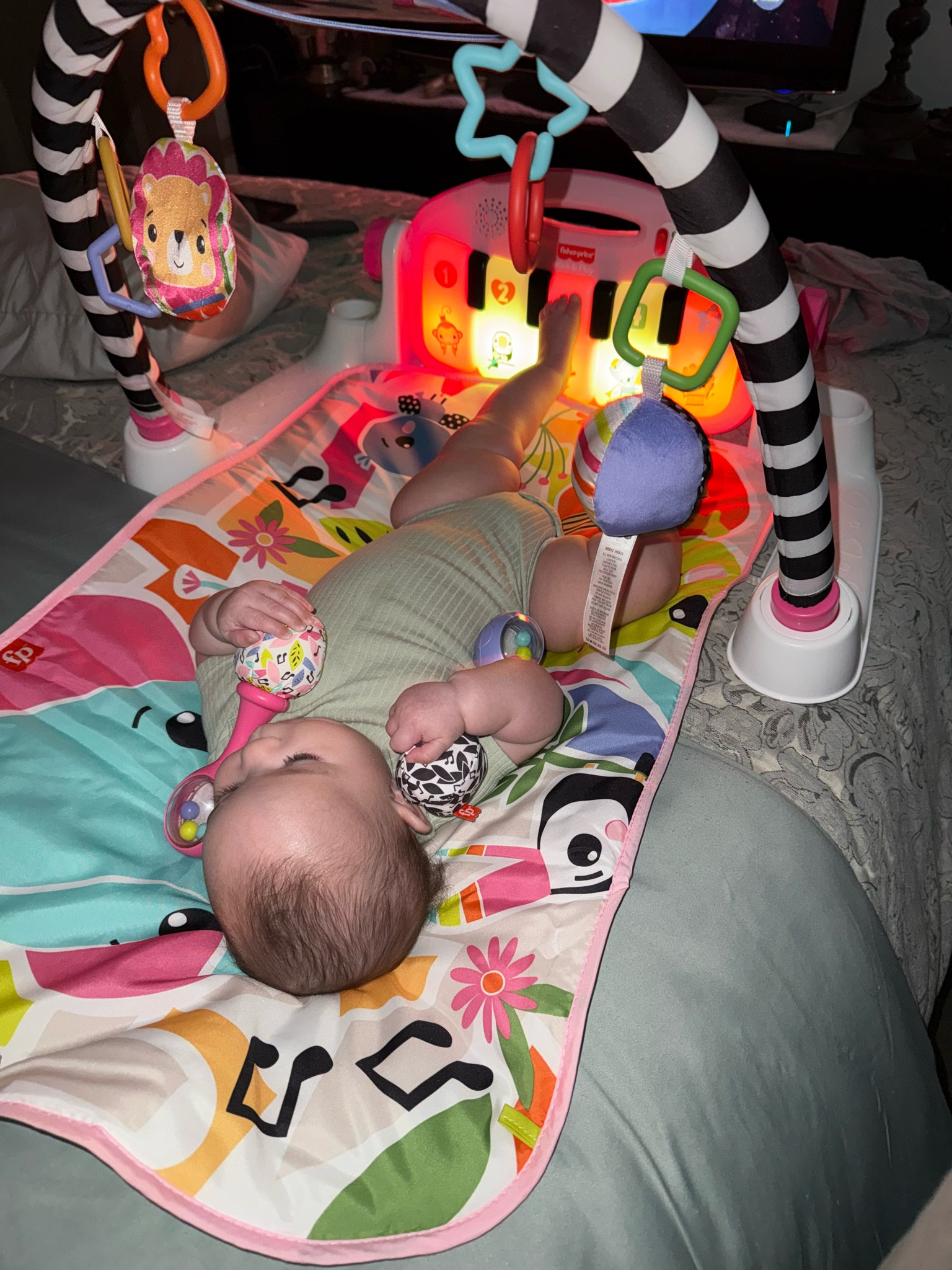 She loves this play gym love how it grows with baby 🩷



Baby gifts , baby play gym , Amazon baby 

#LTKKids #LTKBaby #LTKGiftGuide