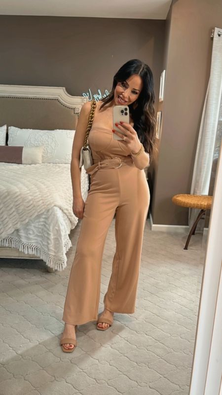 I love a good jumpsuit, and they are so fun at any event. The corset top is on this one is cute, and it also comes in black. Wear it to your next event instead of a dress!
🤎🤎🤎🤎🤎🤎🤎🤎🤎🤎🤎

#LTKfindsunder50 #LTKstyletip #LTKover40