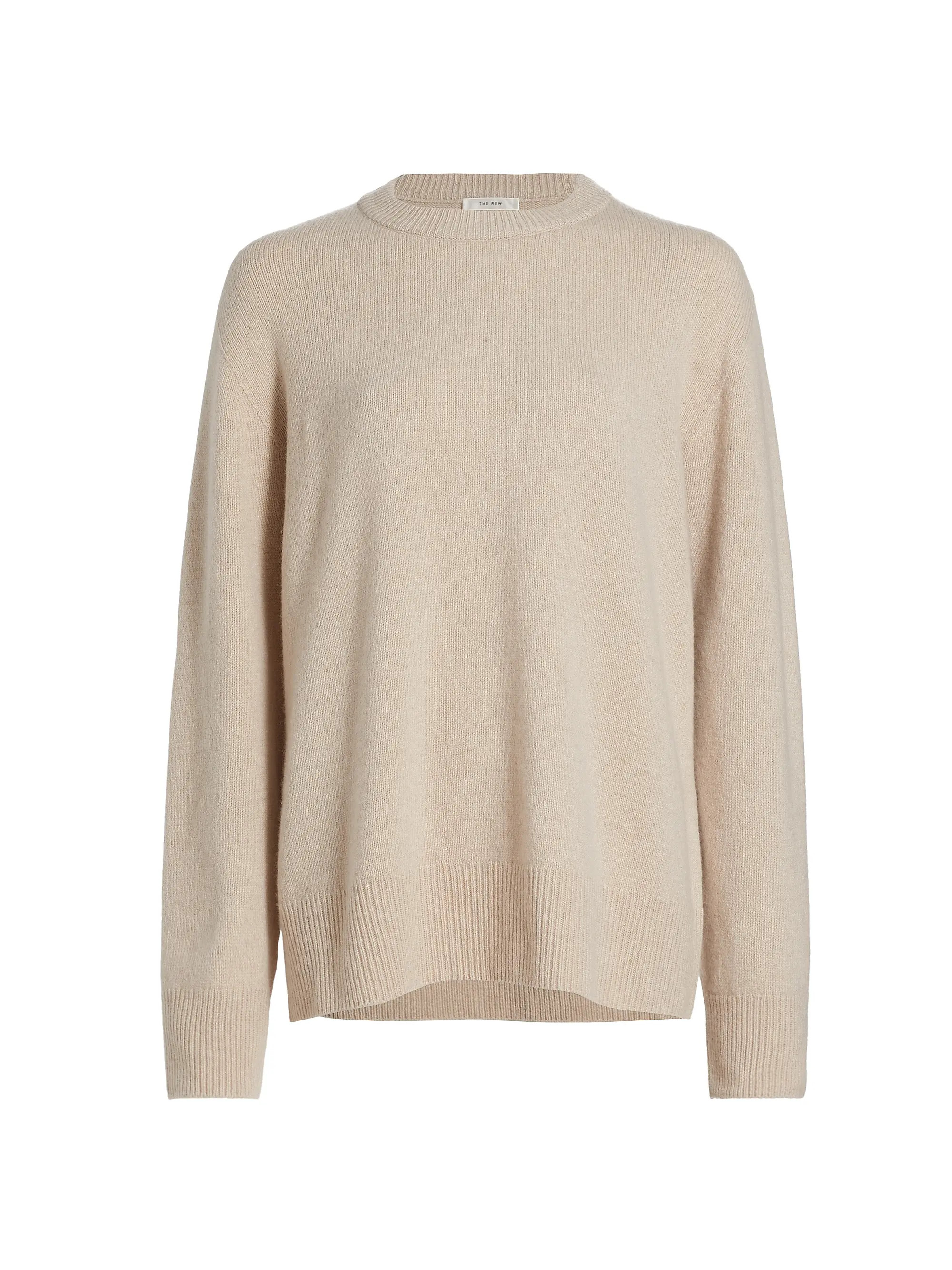 The Row Sibem Wool &amp; Cashmere Knit Sweater | Saks Fifth Avenue | Saks Fifth Avenue