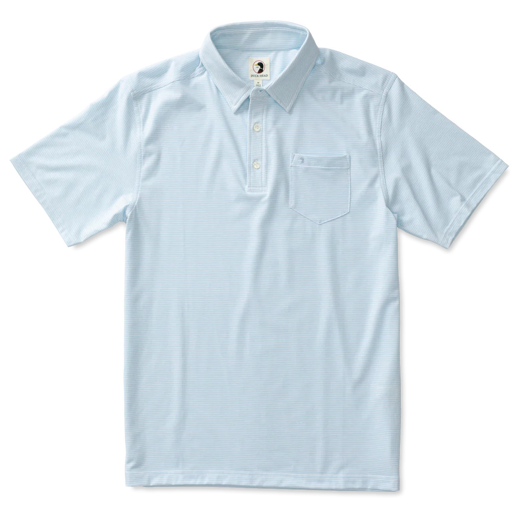 Chapman Stripe Performance Polo | Duck Head Apparel