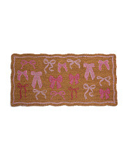 20x40 Coir Scalloped Bow Doormat | Rugs | Marshalls | Marshalls