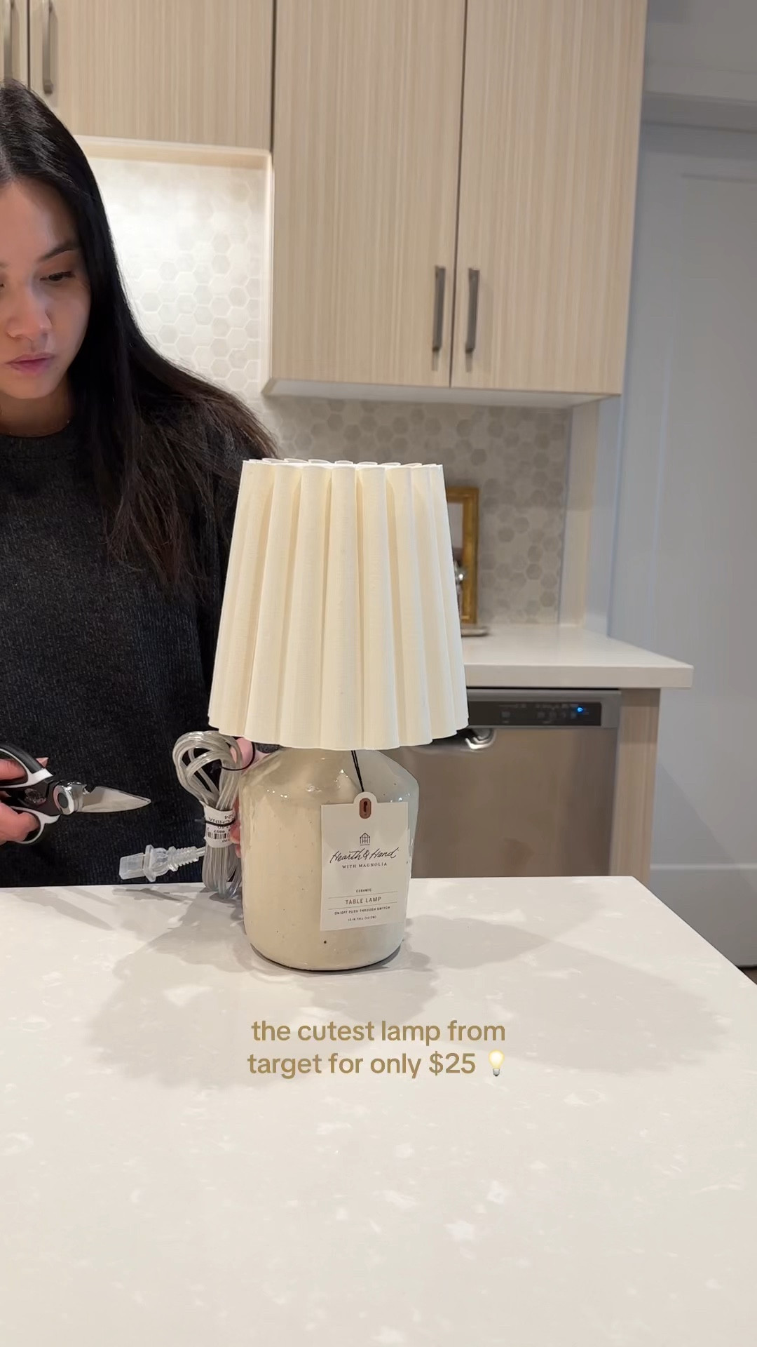 the cutest lamp ~ adds so much warmth to my kitchen 💡😍✨

#LTKHome