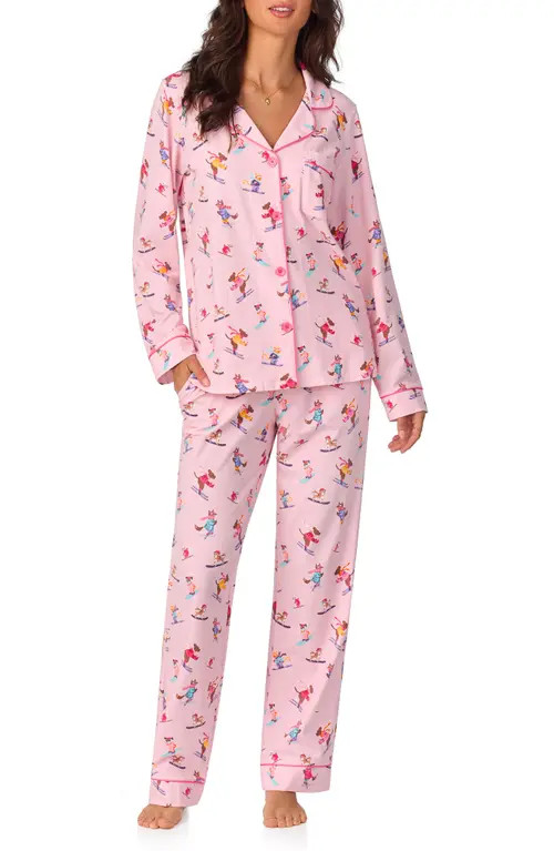 BedHead Pajamas Print Jersey Pajamas in Ski Season at Nordstrom, Size Small | Nordstrom
