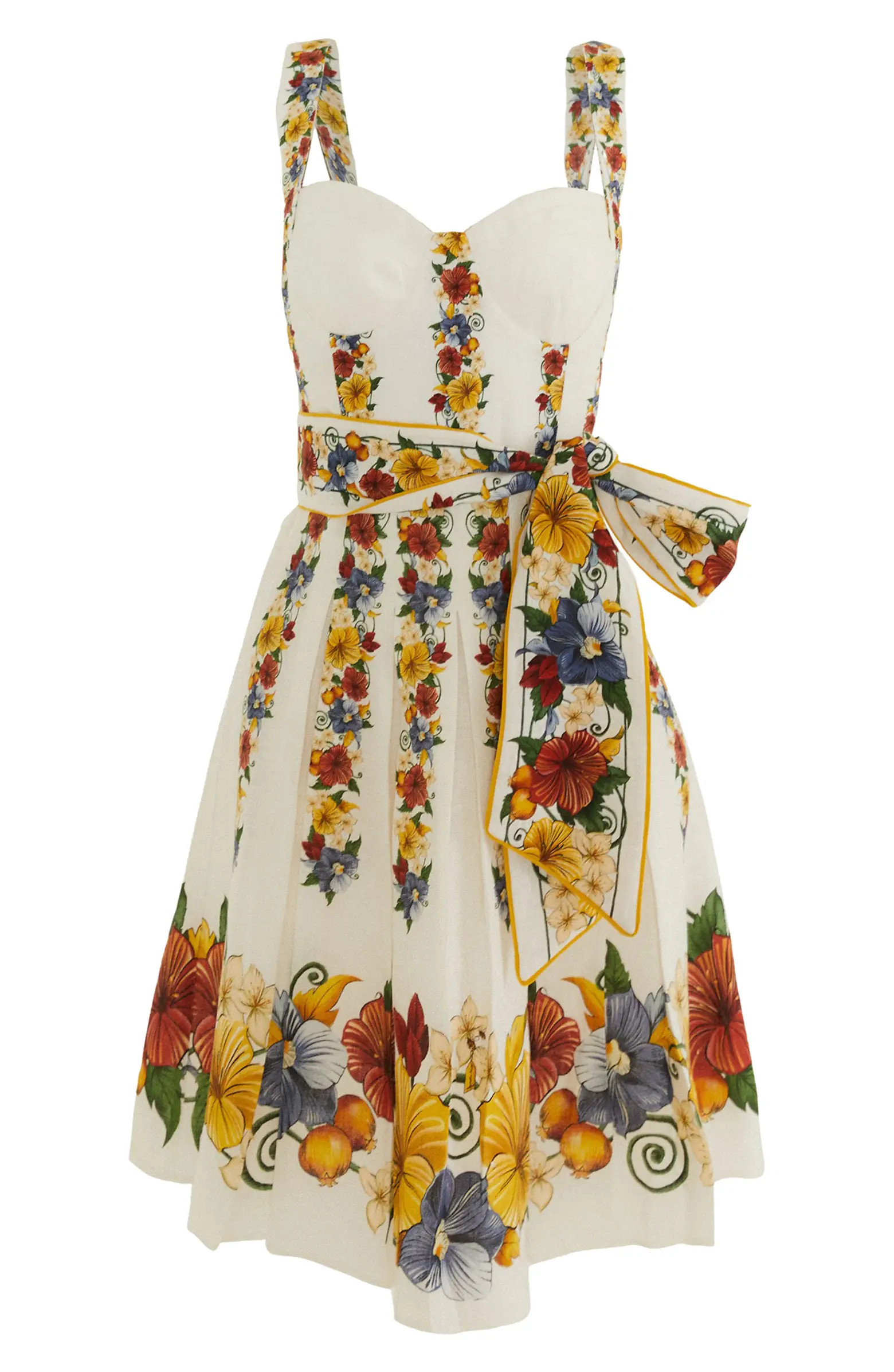 Tropi Floral Print Minidress | Nordstrom