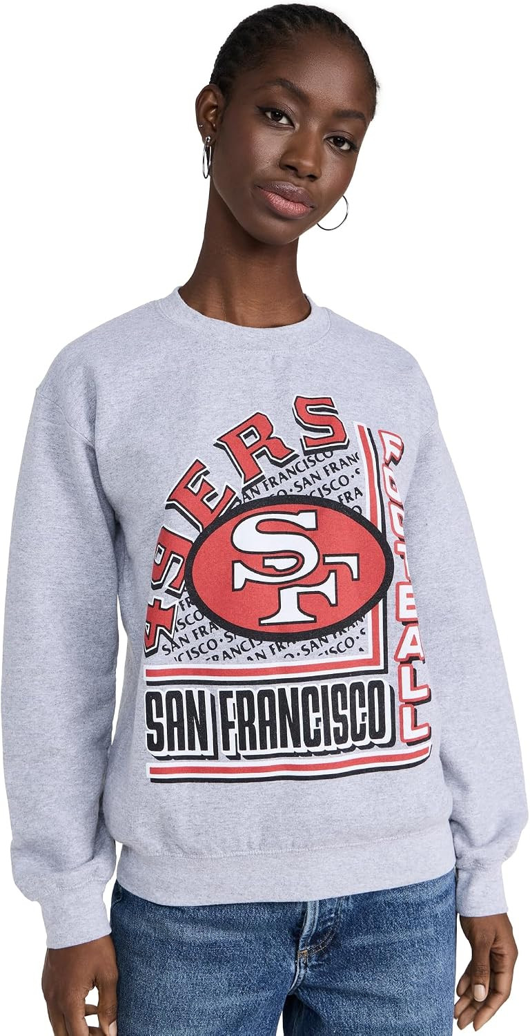Junk Food NFL Unisex San Francisco 49ers Backfield Crew Sweatshirt - Signature Series | Amazon (US)