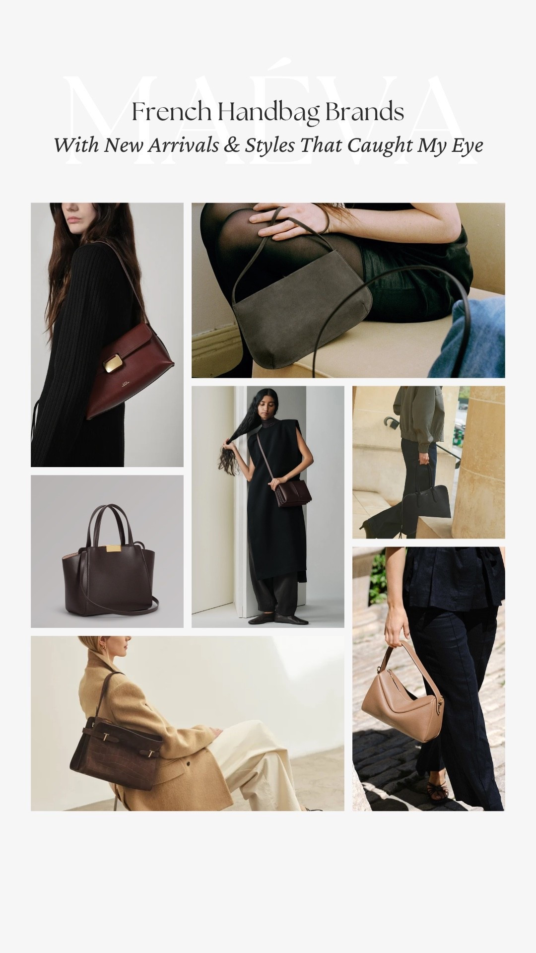 Currently Loving: French Handbag Brands With New Arrivals & Styles That Caught My Eye 👜

With fall officially underway, I wanted to share a few of the handbags from some of my personal favorite French brands that have been standing out to me lately, from new arrivals and seasonal updates to timeless styles and pieces that have made their way onto my wishlist 🤎

👜 Discover the full edit now live on maevawithamour.com, where you can explore each brand, discover the styles currently catching my eye, and shop my favorite handbags

🤍 You can also find the complete edit, plus more French and European handbag discoveries, on ShopMy @ maevawithamour under ‘French & EU Bags’ - link in bio

👉 Save this post for your next handbag search, and follow for more French & European brand discoveries, thoughtful shopping edits and timeless style inspiration

With Amour, M.

@ATELIERS AUGUSTE

#LTKootd #LTKSeasonal #LTKTravel