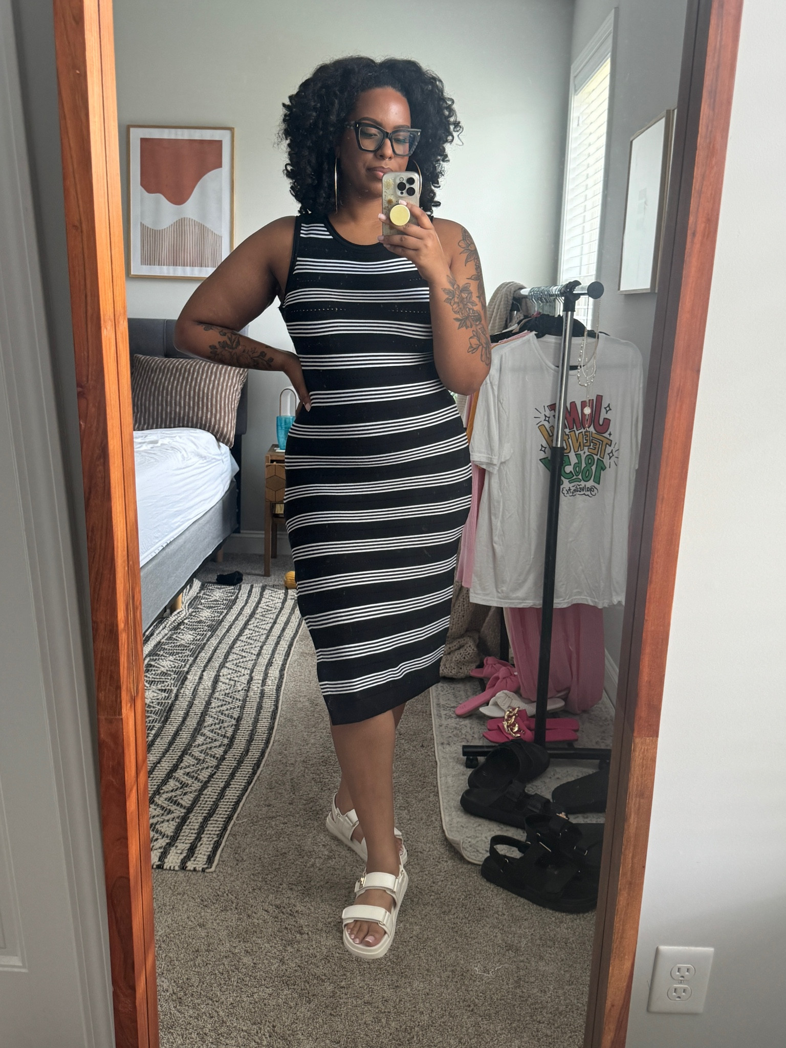 Amazon Summer Dress size Large 
Target Sandals size 10

Tall women fashion
Tall girl friendly fashion
Tall women
6’0

#LTKStyleTip #LTKPlusSize #LTKMidsize