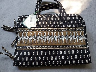 Vera Bradley Hanging organizer travel case-zebra-make up jewelry bag NEW w/tags | eBay US